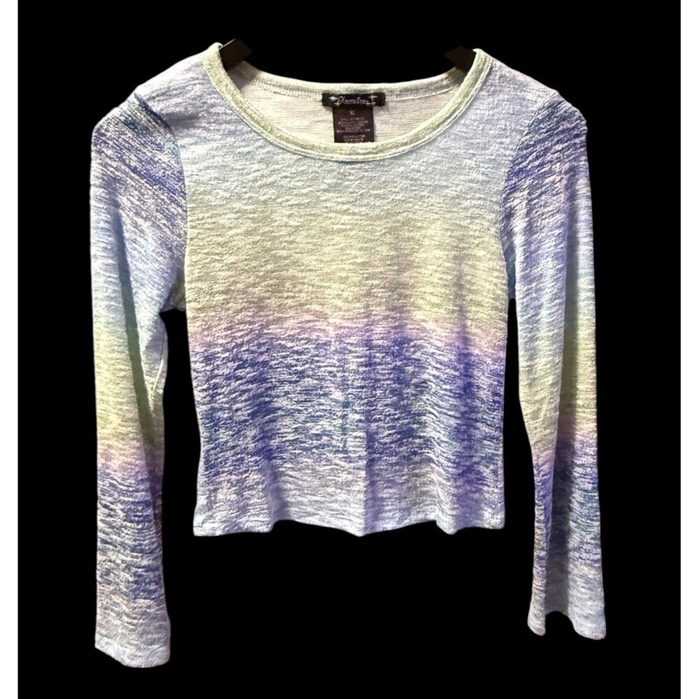 Xtraordinary XL NWT Ombre Crop Top Bell Sleeve Big Girls